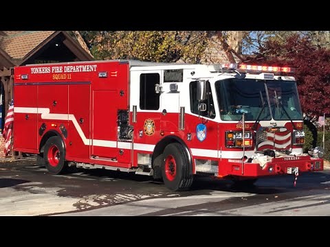 *BRAND NEW* Yonkers fire department squad 11 responding 11/26/22