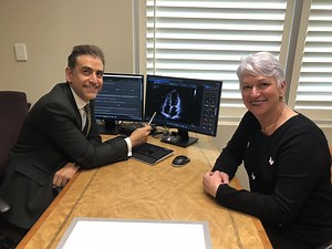 Cardio-oncology specialist guides cancer survivor to smoother waters