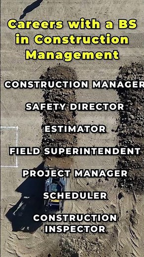 Careers with a Degree in Construction Management 2026 #construction #constructionmanagement