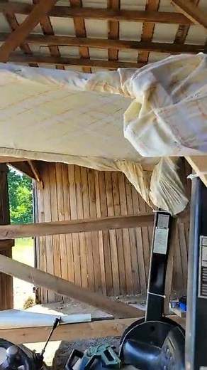 Homemade Tractor Canopy