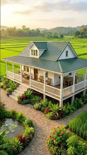 DIY Dream Farmhouse Build | Beautiful Nature-Inspired Cottage Tour