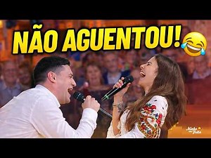 😅 The singer lost control and burst out laughing during the challenge! 🤣