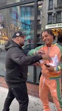 TI TRIES TO PUNCH QUEENZFLIP AFTER FLIP TRIED TO HUG HIM & GET ON HIS COMEDY TOUR