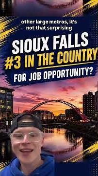 Sioux Falls Ranked No. 3 in the U.S. for Job Opportunity