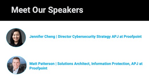 Join us for a Proofpoint Innovations APAC webinar, where we'll showcase the latest updates and innovations we've made to the Proofpoint Information Protection platform over the past quarter. Register: https://ow.ly/vQAL50TeFA5 #GenAI #DLP #dataloss #automation #userprivacy | Proofpoint | Facebook