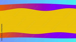 Line bubble burst exploding 2D animation intro titles wave warp gradient background motion gfx flowing shapes visual effect abstract colour yellow blue