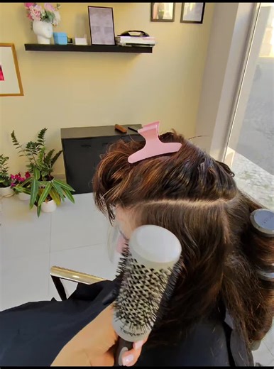 Mastering Hair Styling with a Round Brush