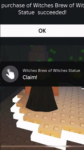 Sniping Witches Brew of Witches Statue & WitchesBrew Soda Hat #roblox #3 #4