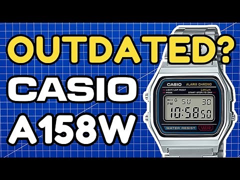 STILL Relevant? 🤔 Casio A158W Unboxing + 1 Week Review