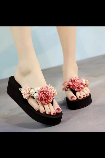 2.9K views · 40 reactions | flip-flop shoes designs ideas for girls #flipflopshoes #summersandals #girlsshoes #causaloutfit #tiktok #foryoupage #foryou #tiktokindia | Women Fashion Ideas | Facebook