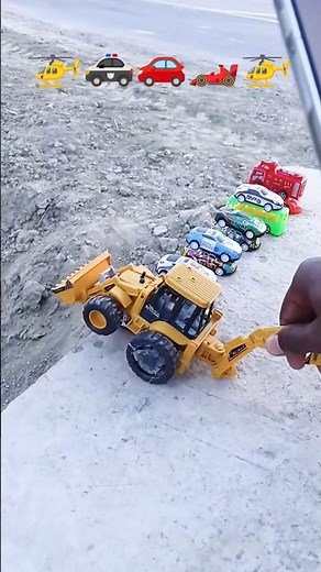 Mini Remote Control RC Small Racing Car Jcb Takkar Unboxing and Tracking Toy Video 🚁🏎️🚗🚓🏍️