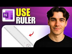 How To Use And Rotate The Ruler In OneNote (Tutorial 2026)