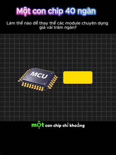 Chỉ Dùng Chip Thay Thế Board Mạch Đắt Đỏ