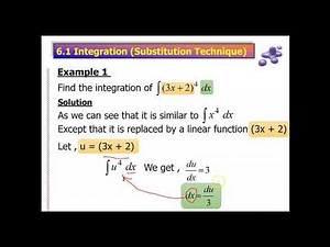 Integration Techniques Part 1