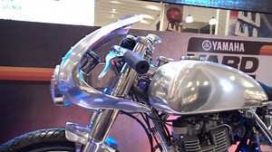 3.2K views · 59 reactions | "The Lane Splitter" Yamaha SR 400 custom build bike by Benjie's Cafe Racer unveiled during the SR400 and XMAX 300 Launch at Yamaha Motor Philippines, Inc. Yamaha Y-Zone | Mike Rides | Facebook