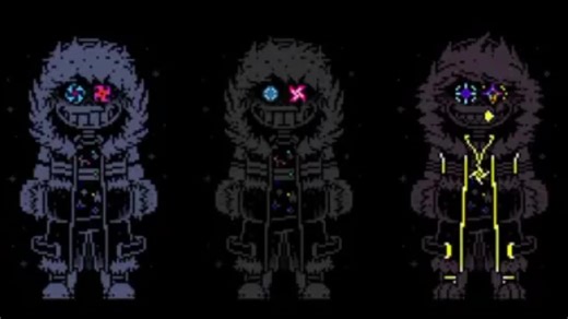- [ UNDERTALE AUs Epic3Outer! Heroes Time Trio ] - Sprites By Me Music Video By Me Thumbanil By Me