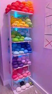 ORGANIZING MY NEW SQUISHIES 🤩🌈 #satisfying #organization #trending #viral #dumpling #needoh #toys