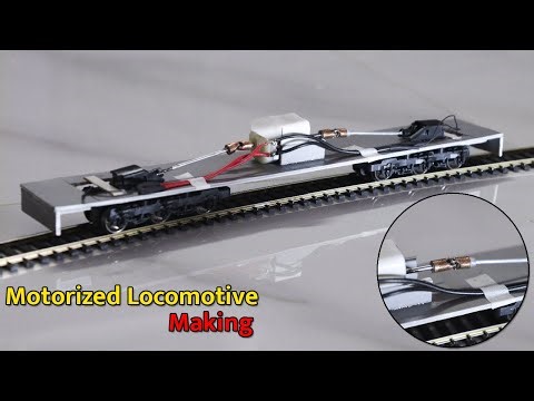 How To Add Motor In Model Train | HO Scale Train Model | Indian Railway Model