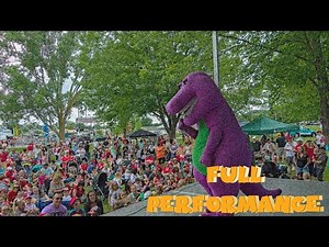 Barney appears at Brantford's Canada Day Celebration in 2016!💜💚💛 | Full Performance | SUBSCRIBE