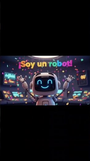 ¡Soy un robot! Canción infantil con ritmo y movimiento