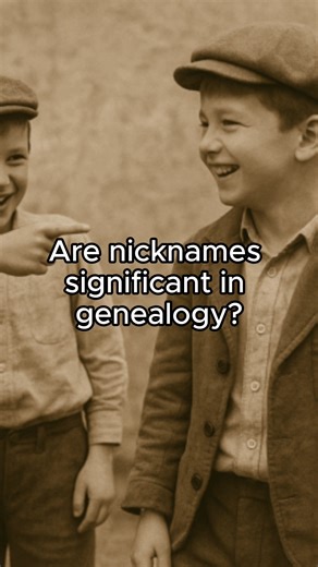 10K views · 47 reactions | Ever search records and come up empty? Sometimes your ancestor isn’t listed under their “official” name at all — but under a nickname. Uncover every detail of your family history  myheritage.com | MyHeritage | Facebook