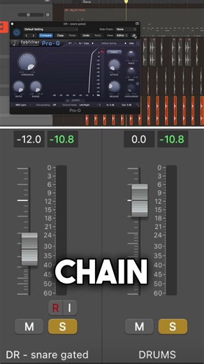 Gated Reverb - The Sidechain Trick #musicproducer #musicproduction #theproducerroom