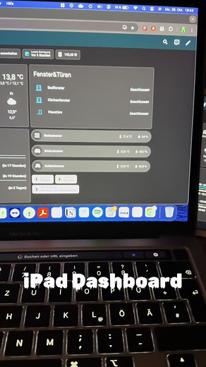 iPad Dashboard wie ich dieses Konfiguriere. Habt ihr aktuell fragen zum SmartHome? #ha #homeassistant #fyp #germany #smarthome #automation #ipad #apple #dashboard