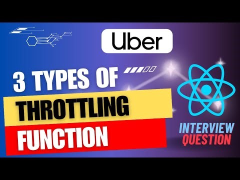3 different type of throttle function in JavaScript | JavaScript Interview Question - 53