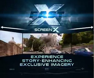 ScreenX truly delivers an unparalleled experience. Get ready to feel the rush of high-speed races and heart-stopping action like never before. Fast X in ScreenX is the ultimate thrill ride you won't want to miss! #FASTX #SCREENX | ScreenX