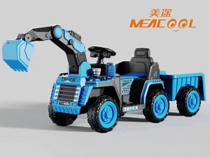 [Hot Item] Children Big Size Electric Ride on Tractor with Remote Control Excavator
