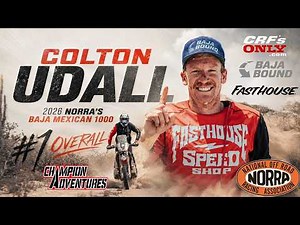 Colton Udall Wins NORRA Baja 1000 2026 | #1 Overall