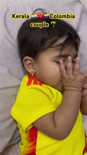 She’s so ready to sleep… but her tiny thumb just won’t say goodbye #baby #viralvideo #cute #kerala