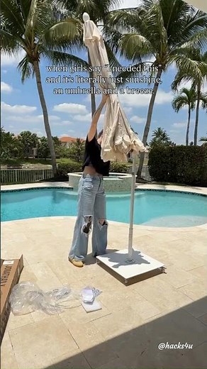 Outdoor Tilting Umbrella That Keeps You Cool All Day ☀️🌿