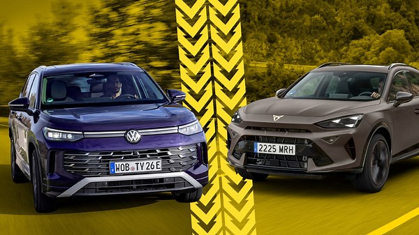 VW Tayron vs Cupra Formentor El confort práctico se une al dramatismo deportivo