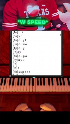 W Speed ❤️‍🩹 (Easy Roblox Piano Tutorial) #easy #piano #happy #ishowspeed
