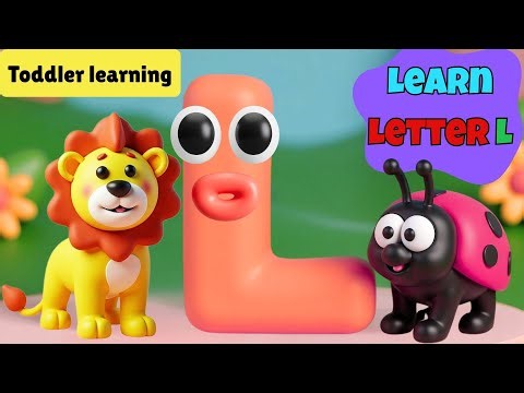 Learn Letter L | L for Lion 🦁, Leaf 🍃 & Lamp 💡 | ABC Phonics for Kids| Pre School.kindergarten