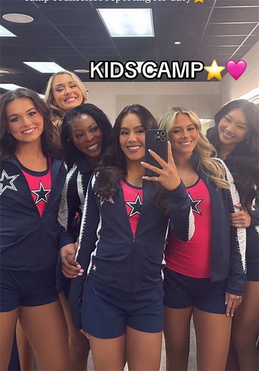 Dallas Cowboys Cheerleaders Kids Camp Fun