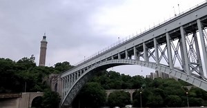 New York's oldest standing bridge reopened as pedestrian and cycle link