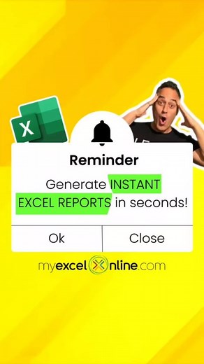 🔄 Unleash the power of data transformation! 📈 💫 Pivot Tables to the rescue! ✨ Get ready to revolutionize the way you analyze and visualize data in Excel! 📁 SAVE this post! ❤️ SHARE the love with your friends/colleagues, like 👍 and comment below so we can provide you with more FREE Excel resources 👉 FOLLOW us @myexcelonline for more Excel tips and goodies 🎁 #excel #msexcel #microsoftexcel #careerdevelopment #exceltips #exceltipsandtricks #excel101 #worksmarter #excelhacks #pivottable #myex