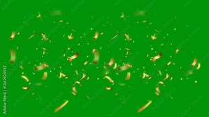 The video element of on a green screen background, Ultra High Definition, 4k video