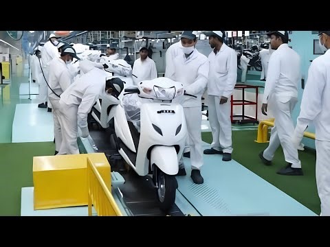 How Honda’s Motorcycles Are Made | In-Plant Production Line