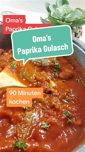 Oma's bester Paprikagulasch!#gulaschrezept#fleischrezepte#paprikagulasch#casserolerecipe#gulasch#rezeptetedd#leckeraxhmecker#schmellerezepte#einfaxherezepte#fürdichrezezept#rezeptfürdich#leckalecka