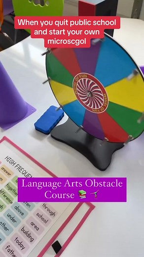 Here is an ELA, obstacle course ! I like to keep my scholars moving ! 🤸🏽‍♀️ Just because they’re having fun doesn’t mean learning isn’t taking place . You know my motto “Learning CAN be fun AND effective ! What was your favorite subject in school ? What subject did you dread the most and why? Comment below I want to hear allllll about it ! Below ⬇️
