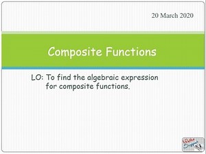 Composite functions