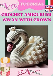 Amigurumi Instant Download Crochet Pattern Tutorial Swan - Etsy UK