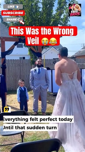 Fake Bride 😆 | This Was the Wrong Veil 😭😂