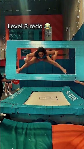 Britt Hertz Impossible Obstacle Jump Challenge! ‪@BrittHertz‬