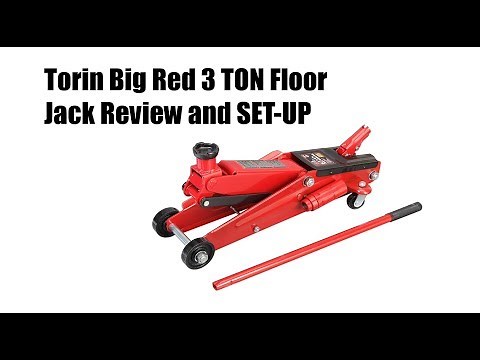 Torin 'Big Red' Car Floor Jack Assembly and Review