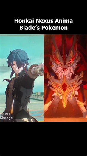 Honkai Nexus Anima Blade's pokemonis WHAT? #HonkaiNexusAnima #NexusAnima #EvolutionTest