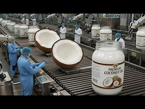 Inside a Modern Refined Coconut Oil Factory: How Fresh Coconuts Become Coconut Oil (Full Process)